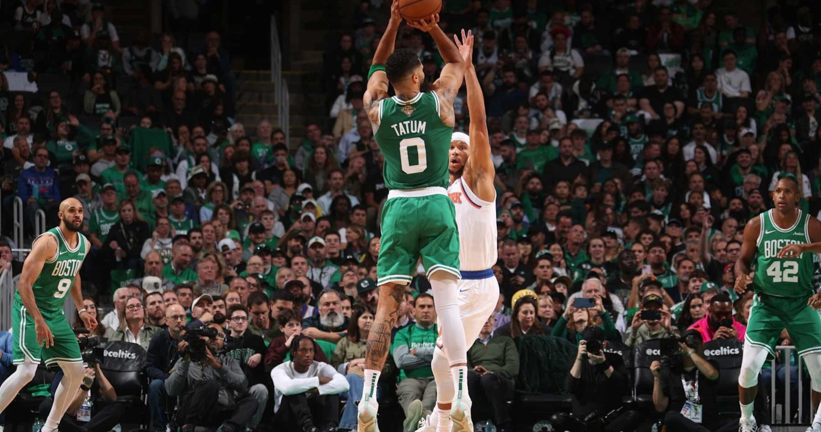 Jayson Tatum, Celtics Tie NBA’s Single-Recreation 3-Level File vs. Jalen Brunson, Knicks