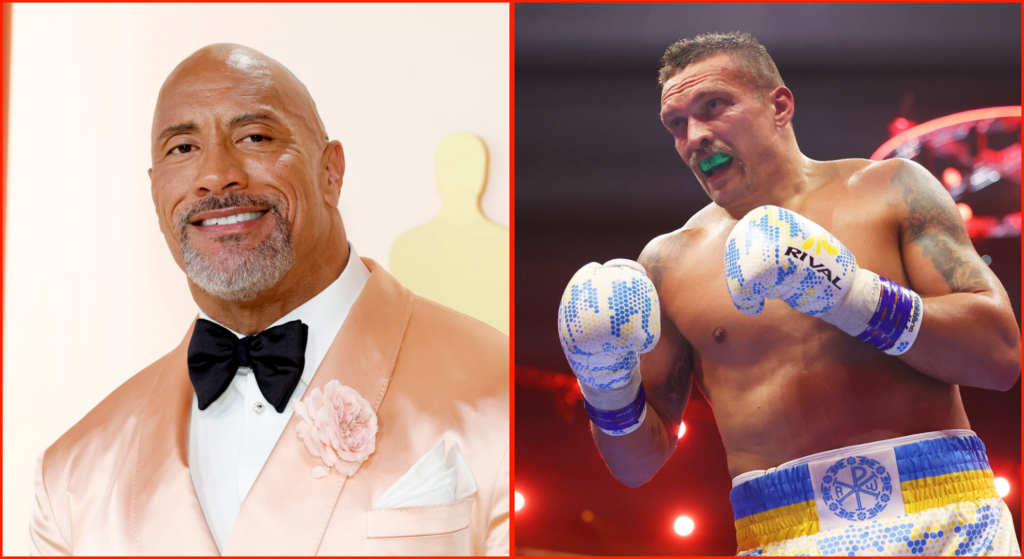 Oleksandr Usyk to star in Dwayne ‘The Rock’ Johnson’s upcoming MMA film as legendary Ukrainian kickboxer