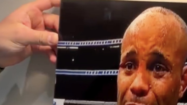 Watch Jon Jones admit it ‘can be humorous’ to hold Daniel Cormier crying picture in his home