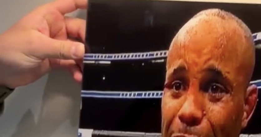 Watch Jon Jones admit it ‘can be humorous’ to hold Daniel Cormier crying picture in his home