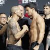 Images: UFC on ESPN 63 ceremonial weigh-ins and faceoffs