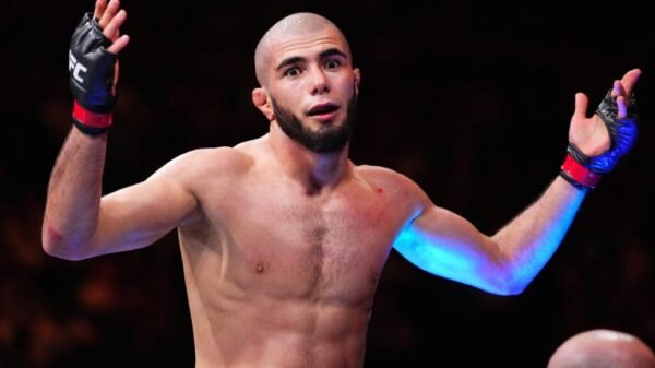 Axed UFC star Muhammad Mokaev scores first-round submission in long-awaited return to MMA at Courageous CF 91