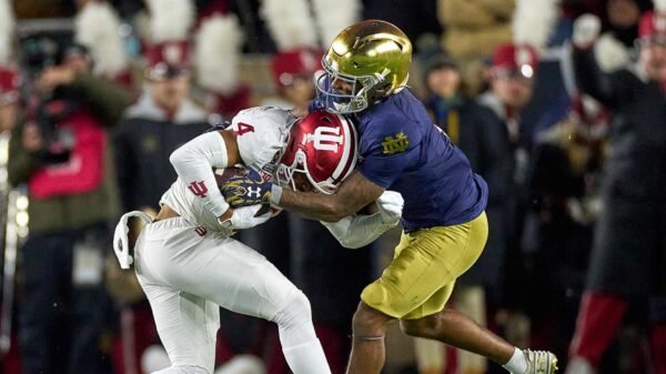 Notre Dame’s Protection Dominates Indiana to Transfer into CFB Playoff Quarterfinals