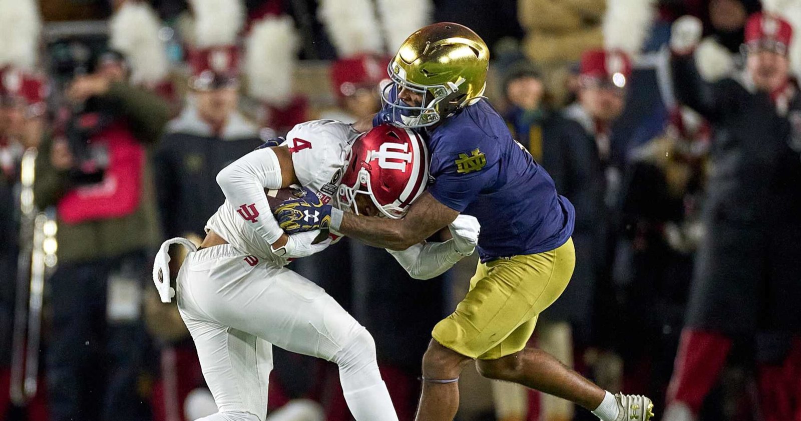 Notre Dame’s Protection Dominates Indiana to Transfer into CFB Playoff Quarterfinals