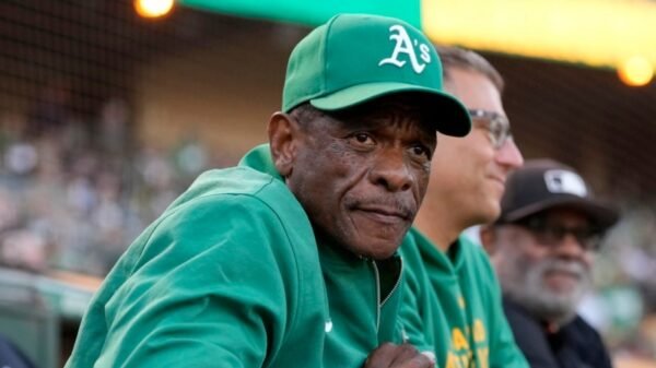 Stolen base king Rickey Henderson dies at 65