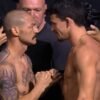 Video: UFC on ESPN 63 ceremonial weigh-in faceoffs with Cub Swanson, Manel Kape, extra