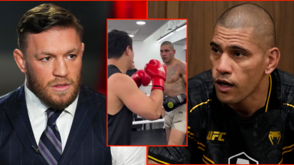 Conor McGregor scolds Alex Pereira in one-word submit after boxing sparring footage goes viral