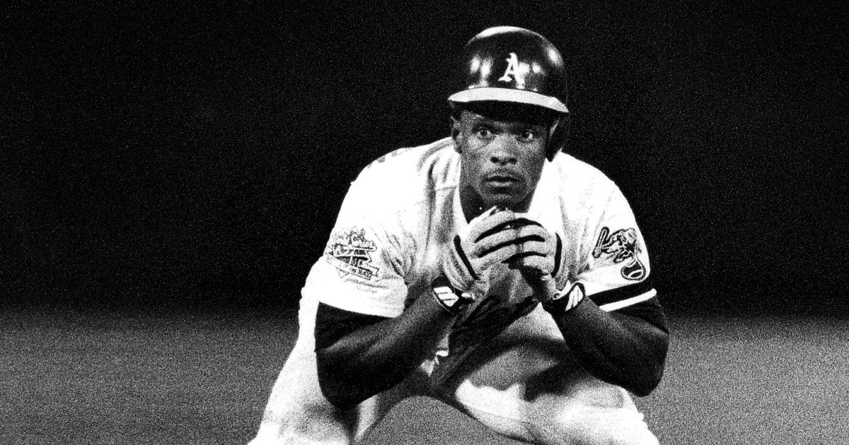 Rickey Henderson, Main League Baseball’s all-time base stealer, dies at 65