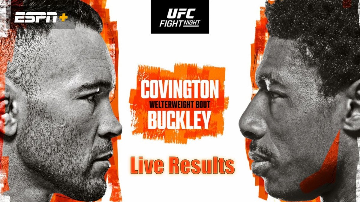 UFC on ESPN: Covington vs. Buckley Dwell Outcomes