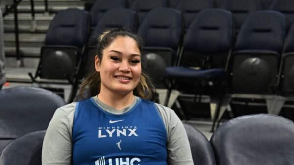 The Minnesota Lynx’s youngest participant is absorbing the WNBA Finals