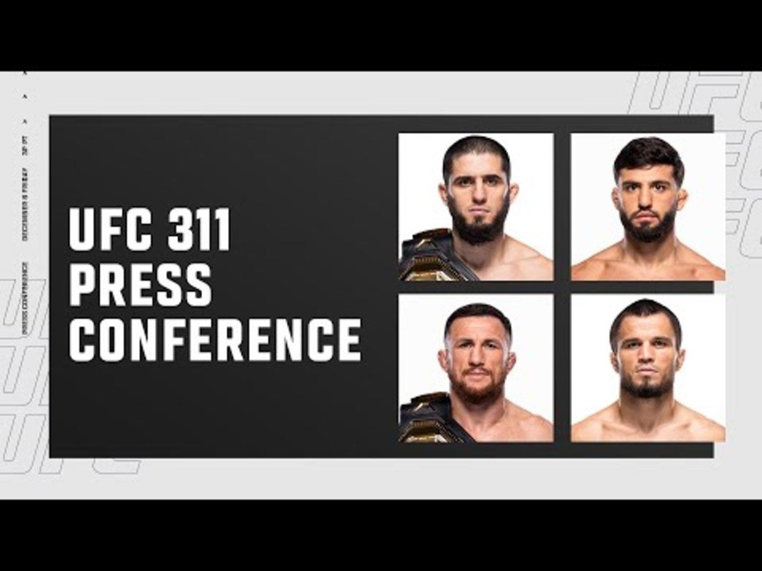 UFC 311: Makhachev vs. Tsarukyan 2 Press Convention