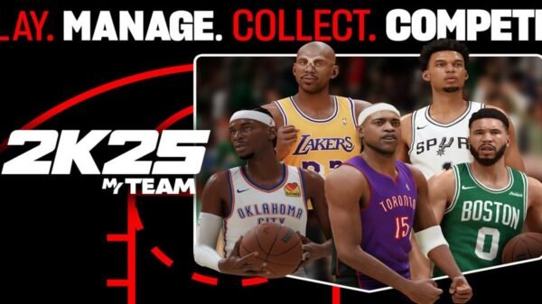 NBA 2K25: MyTeam allows you to participate in basketball motion on the go, out now on Android and iOS