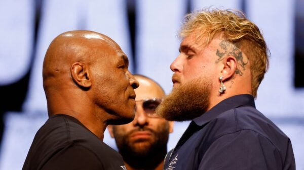 The extremely anticipated combat: Mike Tyson vs. Jake Paul