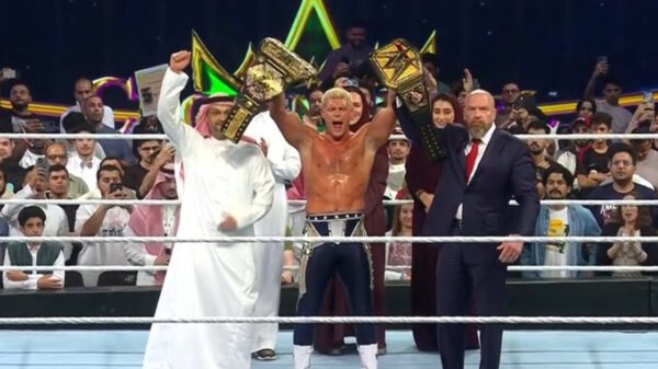 WWE’s Cody Rhodes Pins Gunther and Achieves Main Milestone in Crown Jewel Championship Win