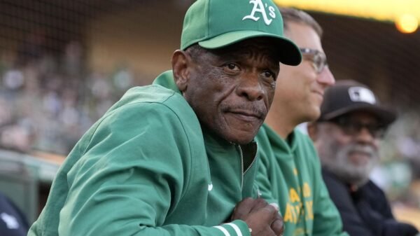 Rickey Henderson, baseball’s stolen base king, has died at 65