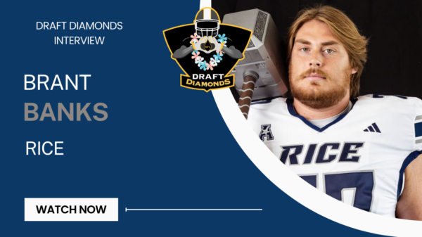 Brant Banks, OL, Rice College | 2025 NFL Draft Prospect Zoom Interview