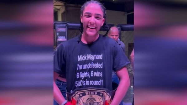 UFC indicators 19-year-old prospect Alice Pereira