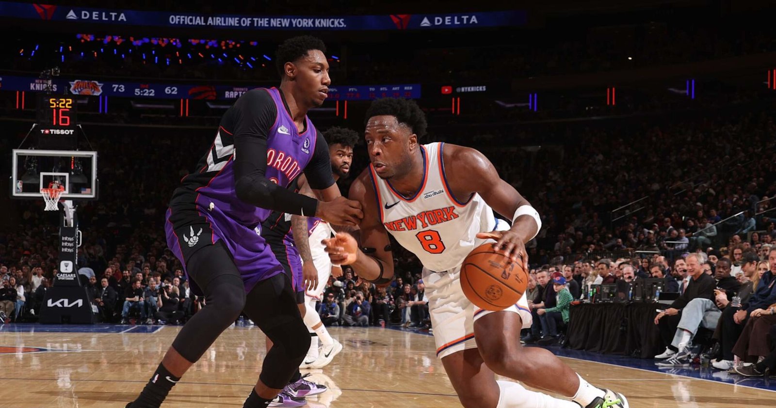 OG Anunoby Impresses NBA Followers vs. Former Workforce as KAT, Knicks Beat Barrett, Raptors