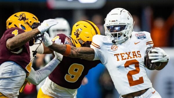 2025 Faculty Soccer Playoff odds, Cotton Bowl prediction: Texas vs. Ohio State picks by skilled who’s 76-56