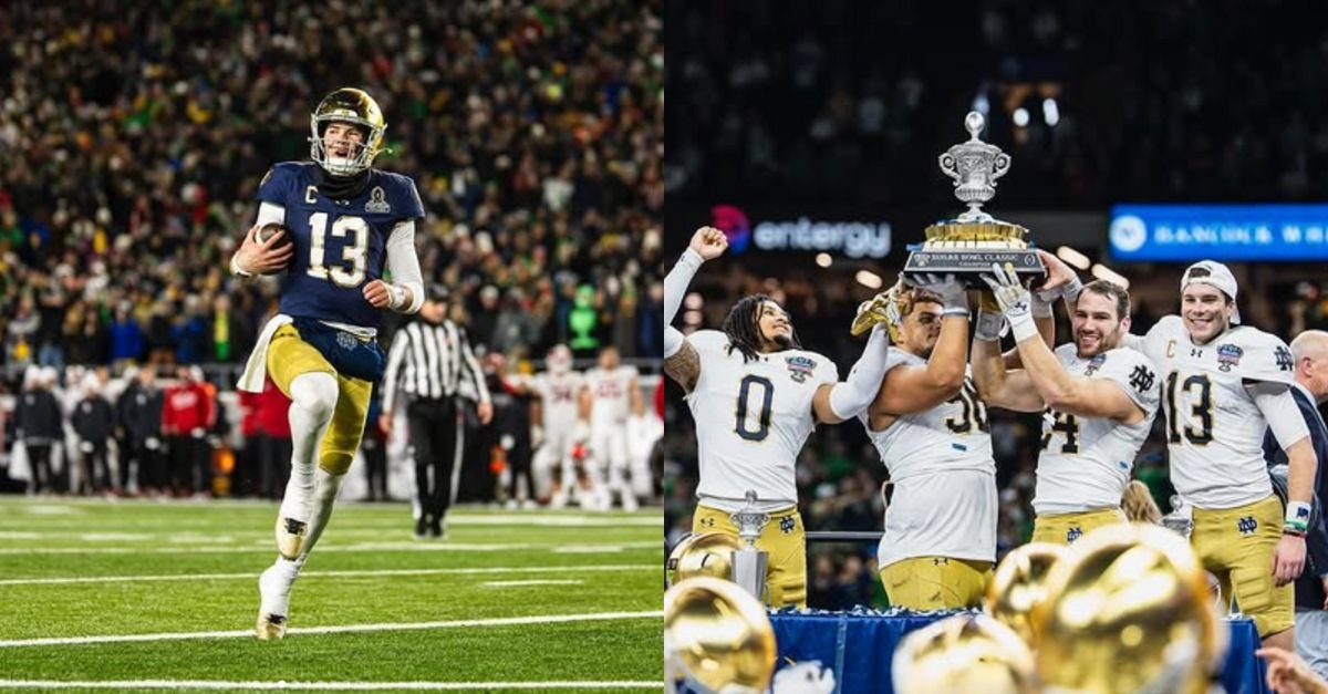 Notre Dame QB Reveals He Prayed to Jesus throughout Playoff Win: ‘I Simply Began Trusting the Lord’