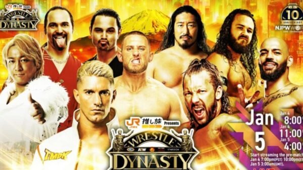 NJPW X AEW Wrestle Dynasty Outcomes: Winners, Dwell Grades, Response and Highlights