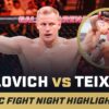 UFC Macau Highlights: Sergei Pavlovich quickly finishes Tallison Teixeira
