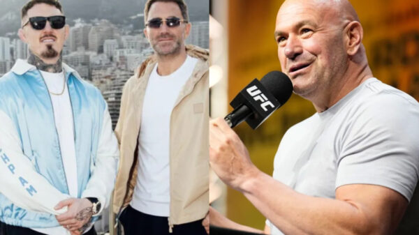 Eddie Hearn dares Dana White to release Tom Aspinall from UFC deal: “It’s disgusting what they’re paying him”