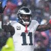 What Players Are Saying at OTAs About an A.J. Brown Trade, Brandon Aiyuk & More