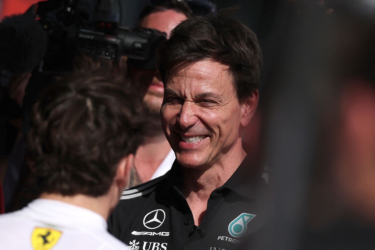Toto Wolff hails Kimi Antonelli’s “spectacular” Miami qualifying performance
