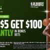 Use DraftKings promo code for $100 in bonus bets by targeting Thunder-Lakers, Pistons-Cavaliers, MLB Thursday