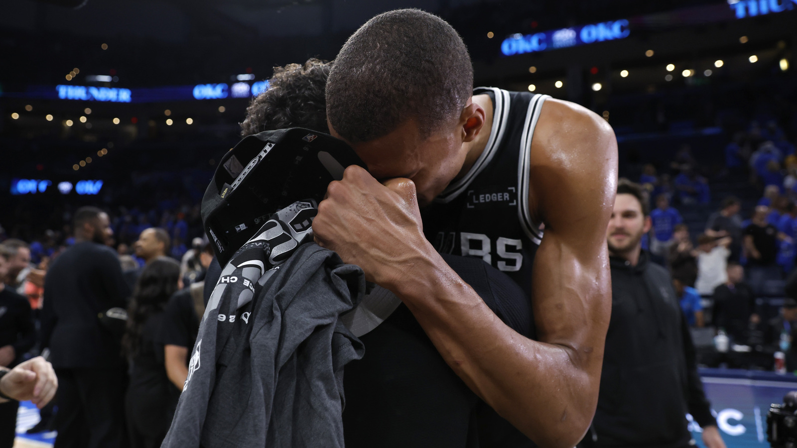 Victor Wembanyama had the most emotional reaction to making NBA Finals