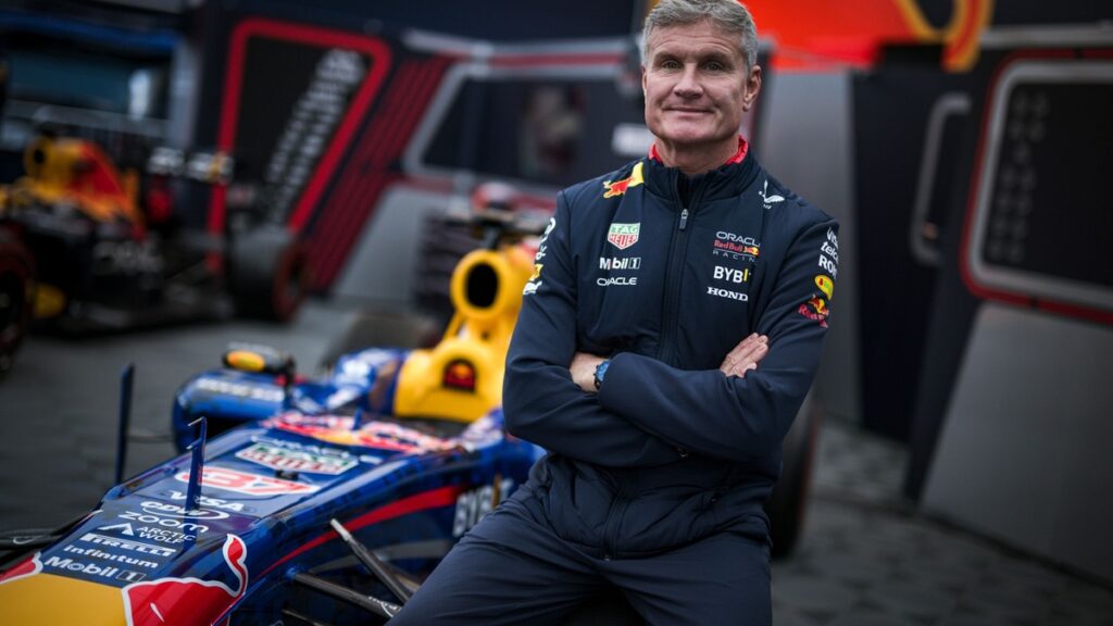 Inside David Coulthard’s insane garage with race cars, Red Bulls and his first kart