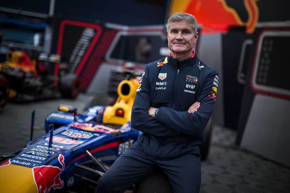 Inside David Coulthard’s insane garage with race cars, Red Bulls and his first kart