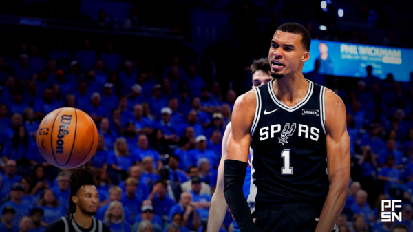 ‘Walking Cheat Code’ — NBA World Reacts to Victor Wembanyama’s ‘Nasty’ Dunk Over Shai Gilgeous-Alexander, Chet Holmgren