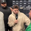 Johnny Manziel and Bob Menery’s huge size difference is clear in first face-off after weight debacle