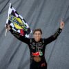 NASCAR’s newest winner Carson Hocevar attends the Met Gala