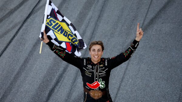 NASCAR’s newest winner Carson Hocevar attends the Met Gala