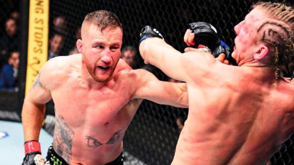 Watch Justin Gaethje piece up Paddy Pimblett to earn UFC White House title shot