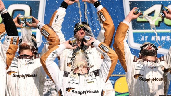 Tyler Reddick is doing Dale Earnhardt things after Kansas Cup win