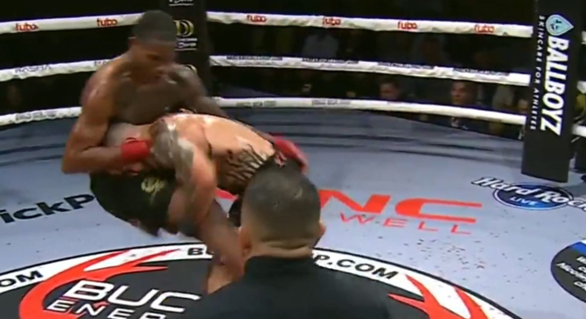 BKFC main event ends in disqualification after cult UFC favorite injures opponent with a takedown