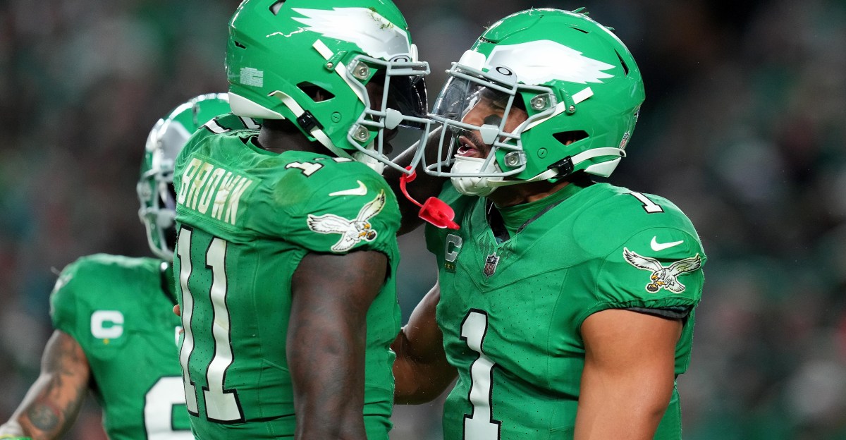 Eagles News: “A good bit of A.J. Brown’s angst stemmed from the play of Jalen Hurts”