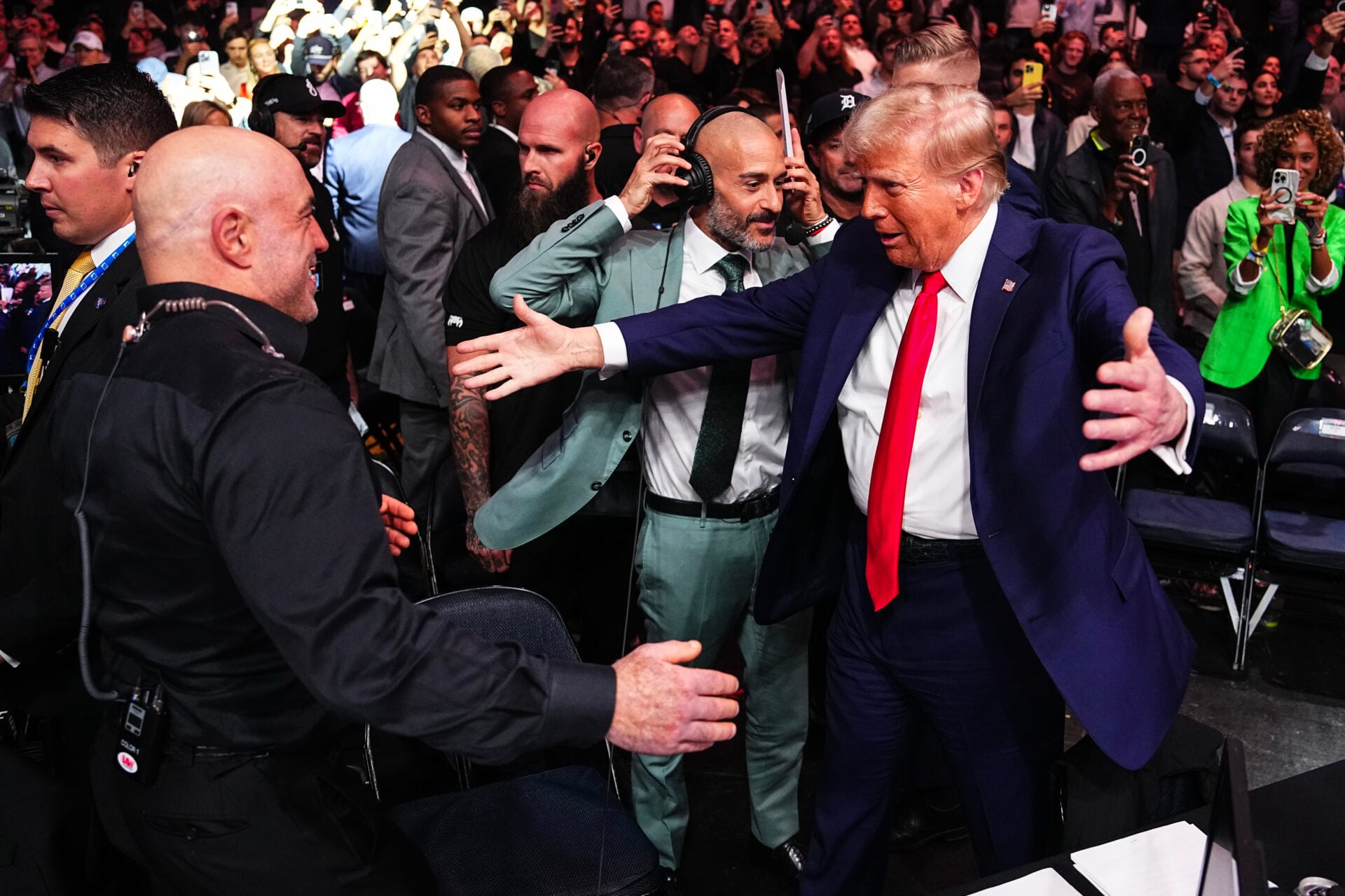 Joe Rogan tells President Donald Trump ‘stick to the UFC’ after he got booed at the NBA Finals