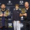 Israel Adesanya reveals clear Ilia Topuria and Justin Gaethje prediction for title fight at UFC Freedom 250