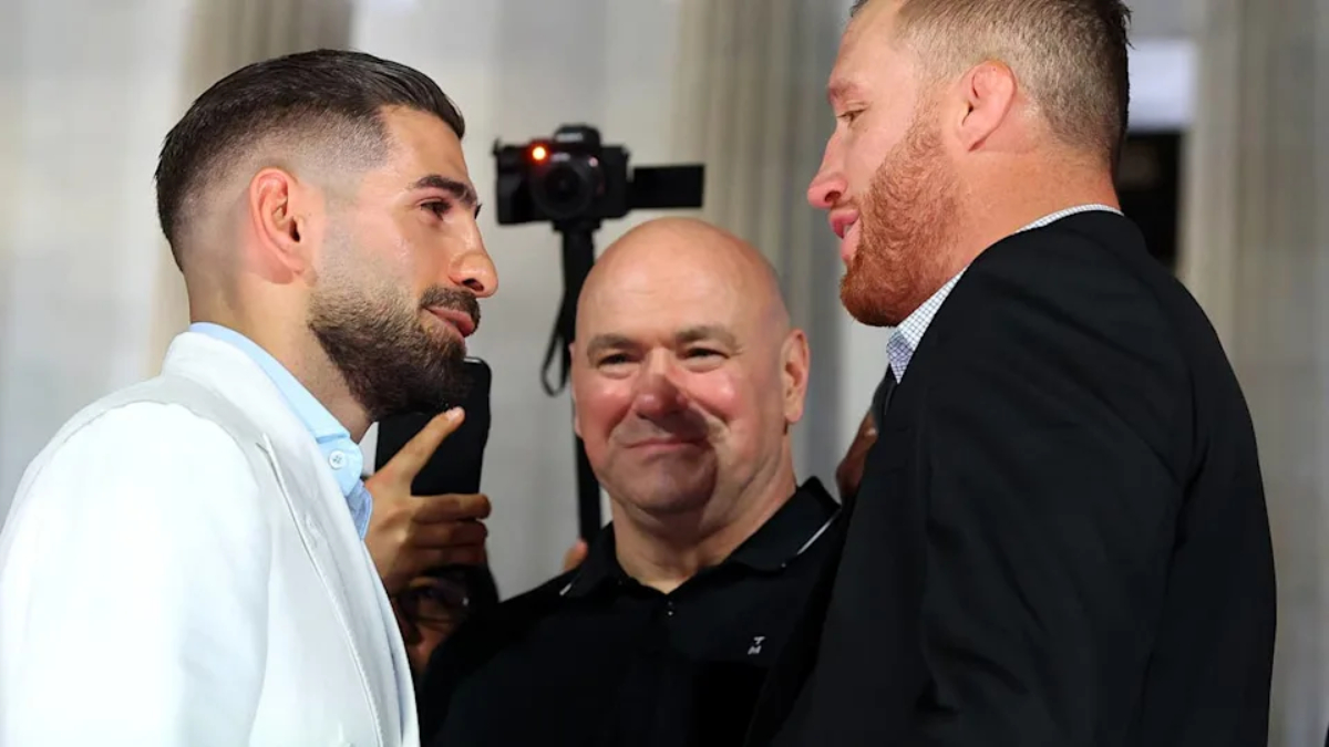Justin Gaethje shares final words for Ilia Topuria before UFC Freedom 250: “I was absolutely made for this s*** right here”