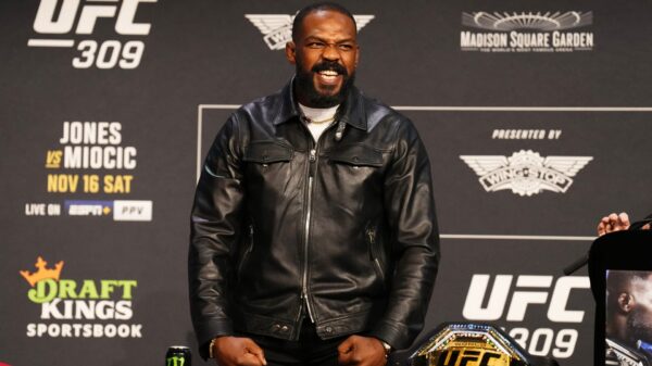 Jon Jones sends message to Ciryl Gane after watching him KO Alex Pereira at UFC Freedom 250