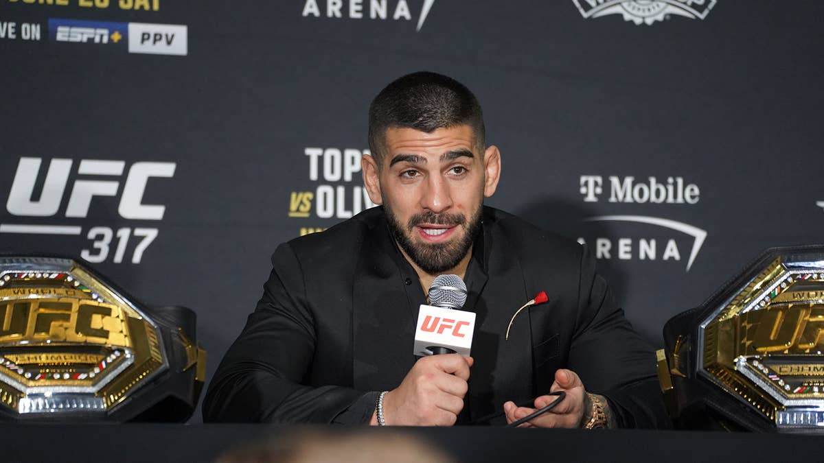 Ilia Topuria breaks silence following upset loss at UFC Freedom 250