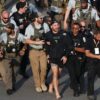 Sean Strickland escorted out of UFC Freedom 250 fan fest by police