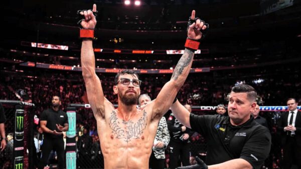 Maurício Ruffy demolishes Michael Chandler at UFC Freedom 250