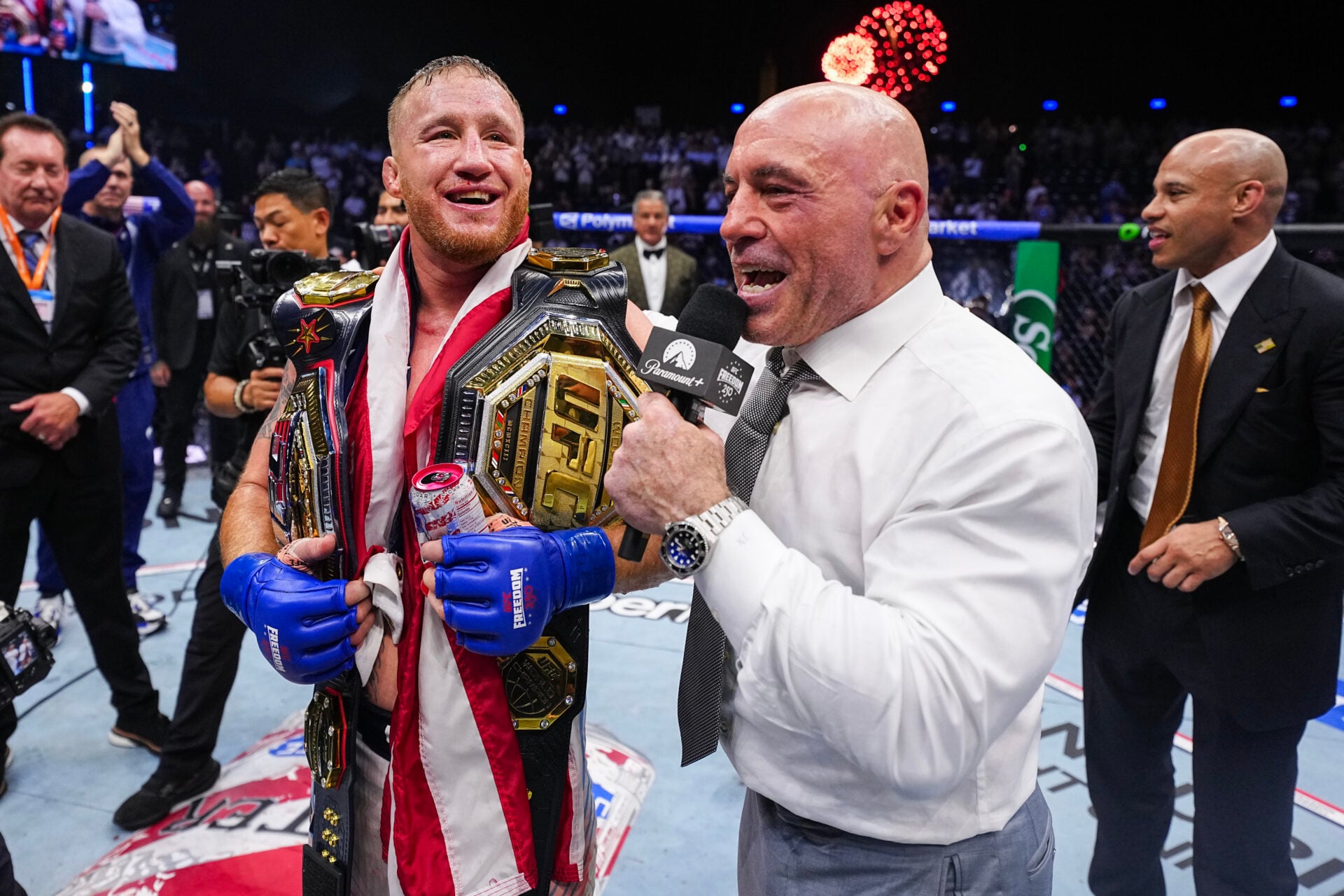 Justin Gaethje ended 10-year drought that existed at lightweight since Conor McGregor’s title win