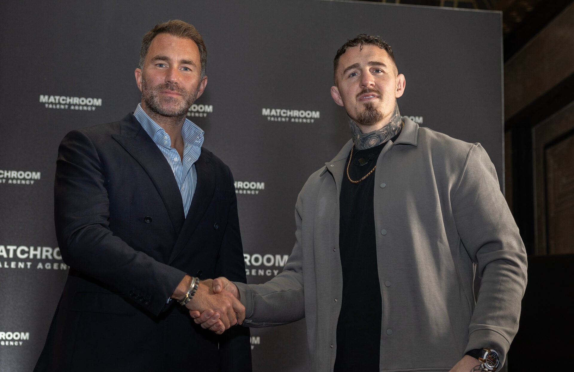 Dana White mocks Tom Aspinall’s ‘insane’ decision to sign with Eddie Hearn